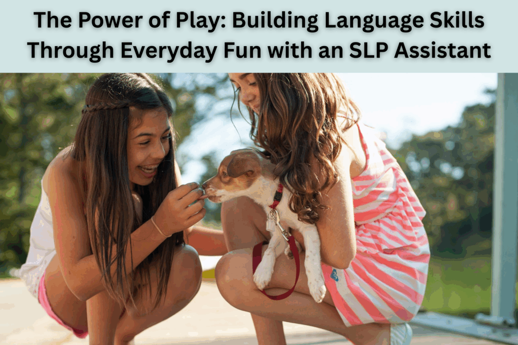 The Power of Play Building Language Skills Through Everyday Fun with an SLP Assistant