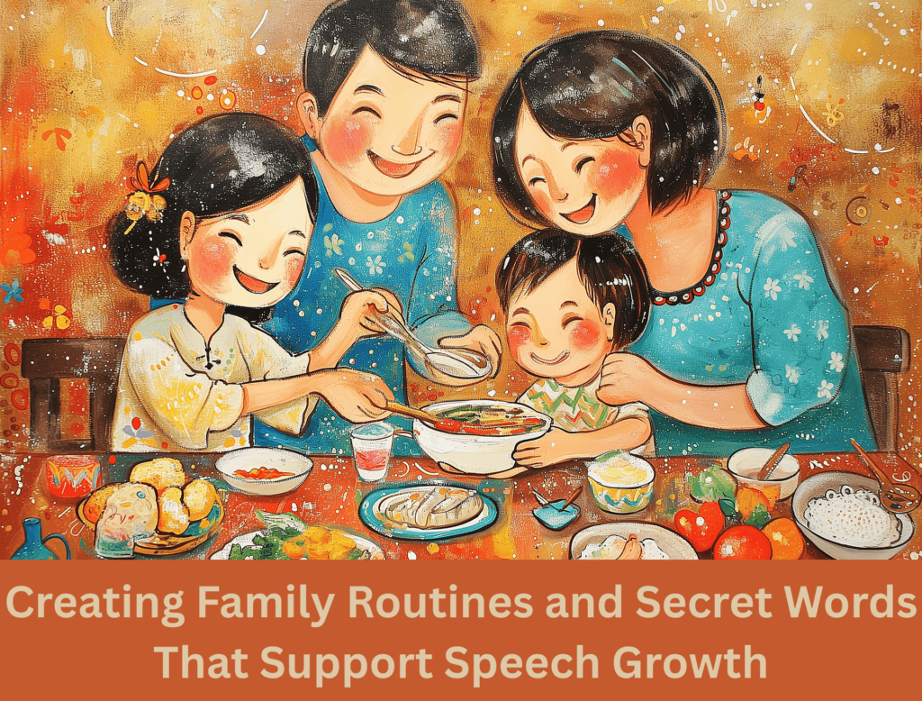 Creating Family Routines and Secret Words That Support Speech Growth 